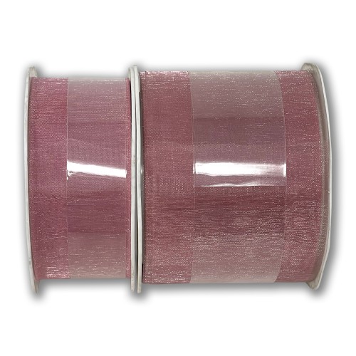 Antique pink Voile Ribbon